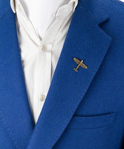 Knighthood الذهبي طائرة طية صدر السترة شارة بدبوس معطف البدلة طوق الملحقات بروش للرجال in Kuwait
