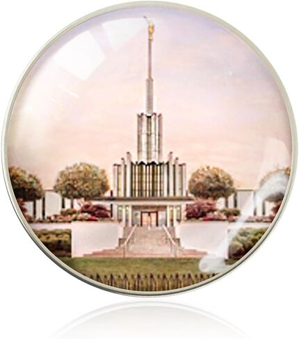 Atlanta, Georgia LDS Temple Pin - Latter-day Saint Religious Gift - Minimalist Tie Tack Jewelry in Kuwait