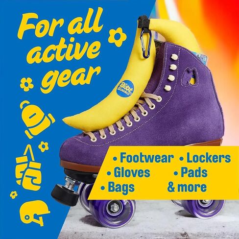 Boot Bananas Original Shoe Deodorizer | Long-Lasting, Reusable Sports Shoe Deodorizer Odor Neutralizer & Air Purifier | Eco-Conscious | Lasts 6 to 12 Months | 1 Pair in Saudi Arabia
