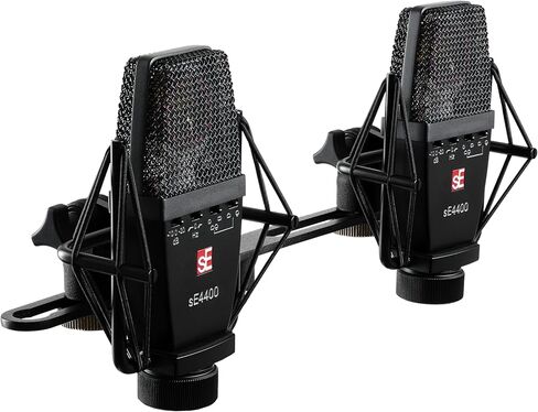 SE Electronics SE4400-PAIR Factory Matched Pair of SE4400 Large Diaphragm Condenser Microphones in Kuwait