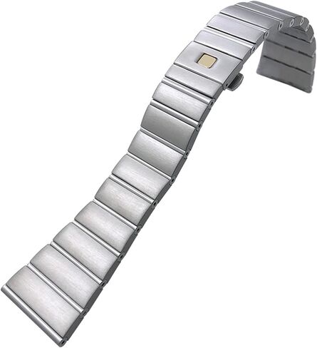 15mm 17mm 18mm 23mm 25mm Concave Shape Stainless Steel Fit for Omega Constellation Silver Watch Strap Solid Bracelets in Kuwait