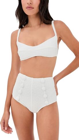 Lisa Marie Fernandez Women's Balconette High Waist Bikini Set in Saudi Arabia
