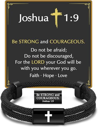 Cross Bracelets for Boys Men Graduation Confirmation First Communion Christian Baptism Religious Catholic Gifts in Saudi Arabia
