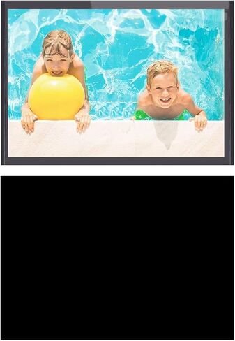 HIIMIEI Magnetic Photo Frames for Refrigerator 5x7 Inches,20 Pack, No Sratched Fridge Magnets Picture Frame Photo Sleeves Protected by Removable Film(Black) in Saudi Arabia