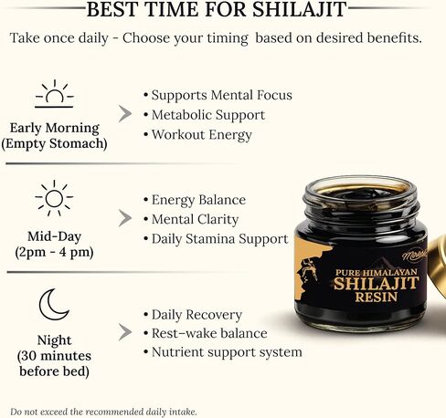 Miresi Shilajit Resin for Men & shilajit for Women – Authentic Gold-Grade Shilajit | 85+ Trace Minerals & Fulvic Acid | Supports Energy, Stamina & Immunity | Lab-Tested & Pure | 30g in Kuwait