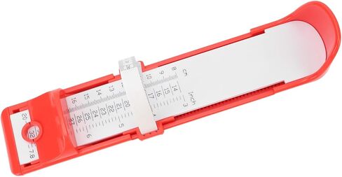 Kids Foot Length Measure Gauge, Accurate Lightweight Home Foot Measuring Ruler Sizer for Baby, with ABS Material in Kuwait