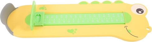 Housoutil Foot Measurement Device and Shoe Size Measurer, Accurate Foot Measuring Tool Yellow Dinosaur Design, Home Use for ’s Shoe Size Measurement in Kuwait