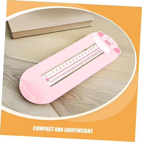 TEHAUX 2pcs Foot Measuring Device Foot Size Measuring Ruler for Accurate Shoe Fit for Boys and Ages 0-8 Home Use in Kuwait