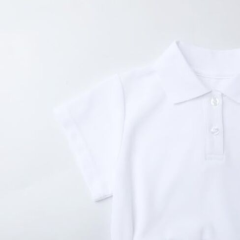 HILEELANG Girls Polo Dress with Pockets, Cotton Blend Pique School Uniform Dress for Kids 4-13 Years in Saudi Arabia