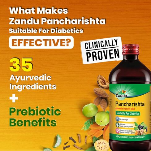 Zandu Pancharishta Sugar Free 650ml in Saudi Arabia