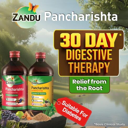 Zandu Pancharishta Sugar Free 650ml in Saudi Arabia