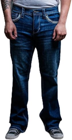 American Fighter Men's Jeans, Bootcut Fit in Kuwait