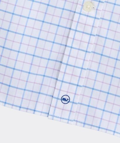 vineyard vines Morada Bay Tattersall Performance Cotton Shirt in Kuwait