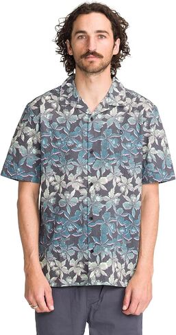 Volcom Mens Button Down Short Sleeve Performance Shirt, Active Sportswear in Kuwait