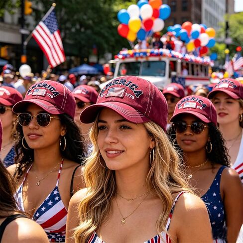 America Flag EST 1776 Hat for Men Women, Adjustable Embroidered 4th of July 250th Anniversary USA Baseball Cap in Kuwait