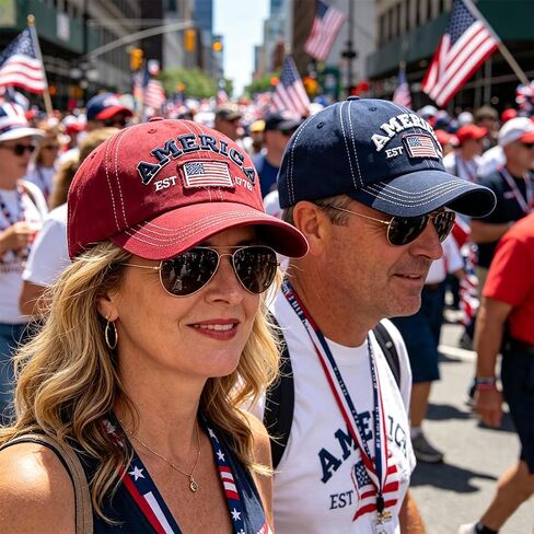 America Flag EST 1776 Hat for Men Women, Adjustable Embroidered 4th of July 250th Anniversary USA Baseball Cap in Kuwait
