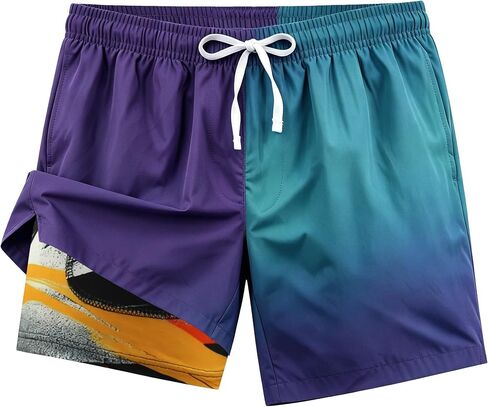Men's 2 in 1 Athletic Shorts Quick Dry Workout Shorts with Pocket for Running, Basketball Gym and Casual Wear in Kuwait