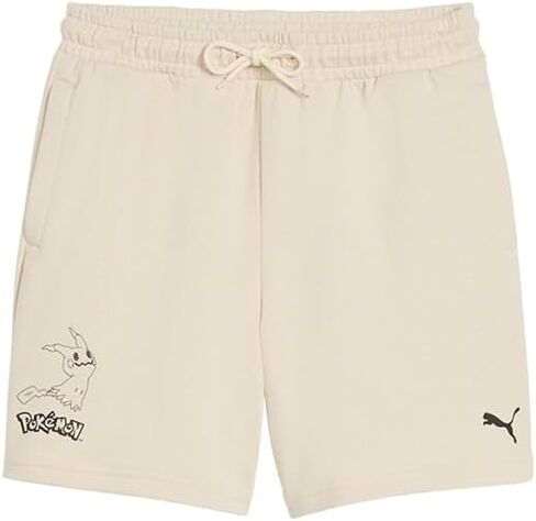 شورت PUMA Kids Boys X Pokémon Relaxed Shorts كاجوال - أبيض فاتح in Kuwait
