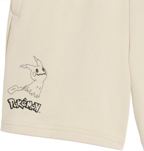 شورت PUMA Kids Boys X Pokémon Relaxed Shorts كاجوال - أبيض فاتح in Kuwait