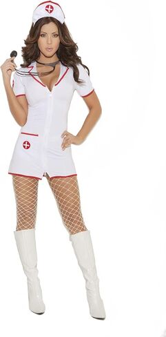 Musotica Sexy Head Nurse Mini Dress Costume in Saudi Arabia