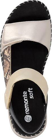 Remonte Women's D3J50 Metallic Strappy Sandals, 36 EU in Kuwait