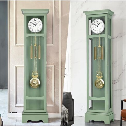 Grandfather Clocks Mechanical Floor Clock Home Living Room Modern Minimalist Desk Retro Pendulum in Kuwait
