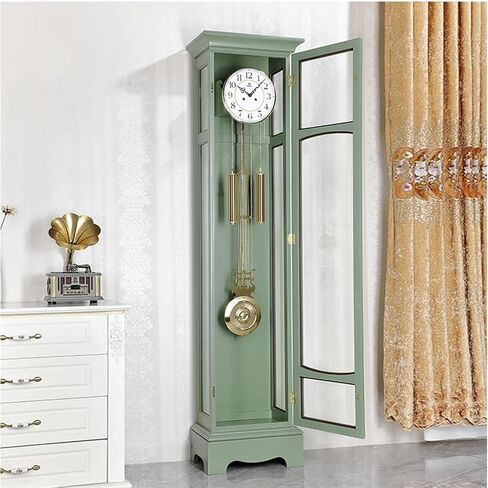 Grandfather Clocks Mechanical Floor Clock Home Living Room Modern Minimalist Desk Retro Pendulum in Kuwait