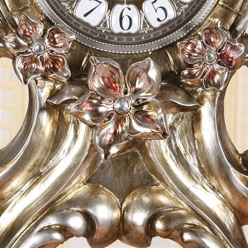 Grandfather Clocks Vintage Floor Clock Battery Operated Analog Silent Table Desk Beside Bedroom Living Room in Kuwait