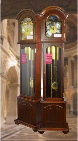 Grandfather Clocks German Classical Grandfather Clock Living Room European Silent Creative Garden Standing in Kuwait