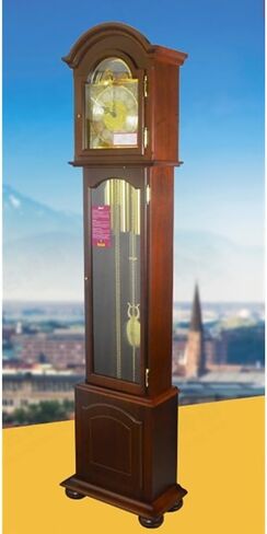 Grandfather Clocks German Classical Grandfather Clock Living Room European Silent Creative Garden Standing in Kuwait