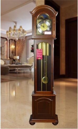Grandfather Clocks German Classical Grandfather Clock Living Room European Silent Creative Garden Standing in Kuwait