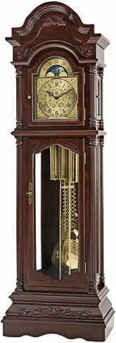 Grandfather Clocks Wood Floor Grandfather Clock Mechanical European Style for Living Room in Kuwait