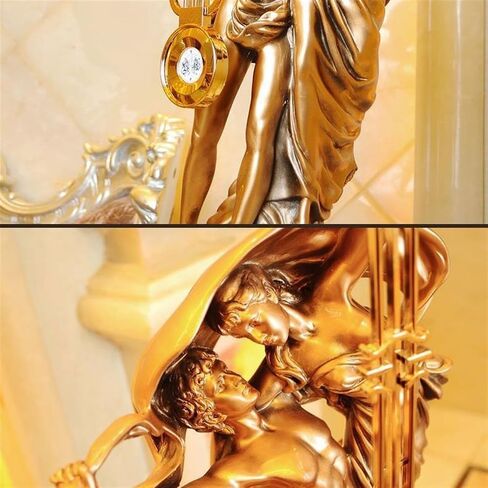 Grandfather Clocks Retro Living Room Floor Clock Decoration Table Creative Pendulum Watch in Kuwait