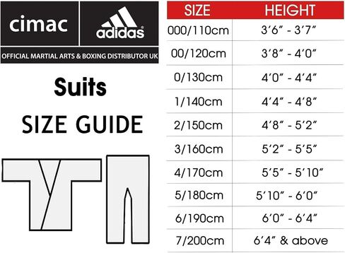 Wacoku Taekwondo Uniform Adult Kids Dobok WT Approved Mens Womens White (5/180cm) in Saudi Arabia