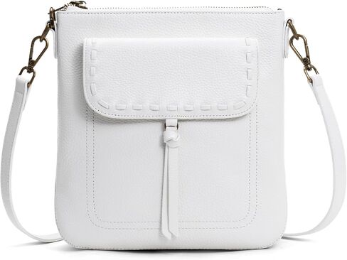 befen Genuine Leather Crossbody Bags for Women, Anti Theft Shoulder Purse with RFID Card Slots for Travel Work Daily in Kuwait