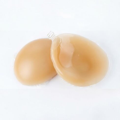 Silicone Adhesive Bra Strapless, 3 Thickness Options Push Up Invisible Sticky Bras for Women Backless Dress, Reusable in Saudi Arabia