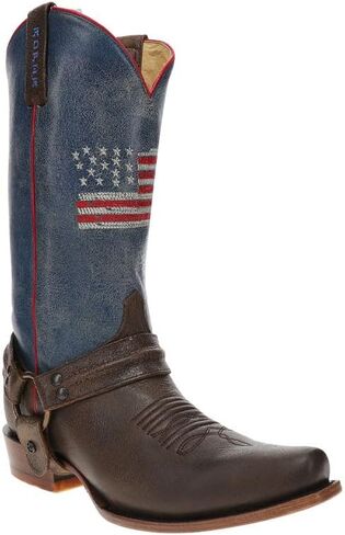 ROPER Mens 250 Usa Narrow Square Toe Casual Boots Mid Calf - Brown in Kuwait