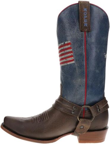 ROPER Mens 250 Usa Narrow Square Toe Casual Boots Mid Calf - Brown in Kuwait
