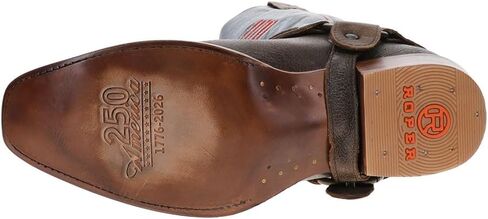 ROPER Mens 250 Usa Narrow Square Toe Casual Boots Mid Calf - Brown in Kuwait