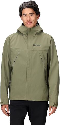 Marmot Mens PreCip Eco Pro Jacket Olive Grove Medium in Kuwait