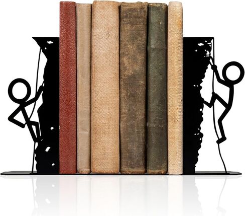 Unique Bookends for Shelves – Fun & Decorative Book Ends, Cute Kids Bookends – Book Holders for Bookshelves & Home Decor, Book Lovers Gift in Saudi Arabia