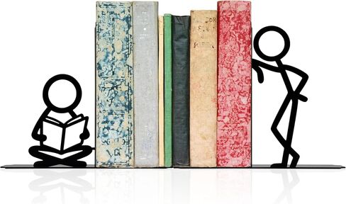 مساند كتب فريدة من نوعها للأرفف - نهايات كتب ممتعة ومزخرفة، نهايات كتب لطيفة للأطفال - حاملات كتب لأرفف الكتب وديكور المنزل، هدية لمحبي الكتب in Kuwait