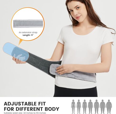 Microwave Heating Pad for Lower Back Pain Relief, Moist Heating Pad Microwavable for Period Cramps, Stomach, Shoulder and Warm Compress for Muscle Pains in Saudi Arabia
