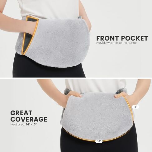 Microwave Heating Pad for Lower Back Pain Relief, Moist Heating Pad Microwavable for Period Cramps, Stomach, Shoulder and Warm Compress for Muscle Pains in Saudi Arabia
