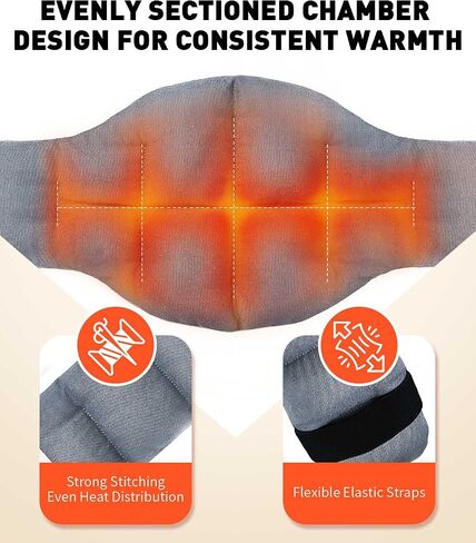 Heating Pad Microwavable for Neck and Shoulders, 29 * 8" Moist Heating Pad, Heated Neck Wrap, Microwave Warmer in Saudi Arabia
