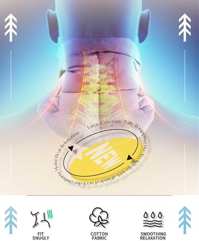 Heating Pad Microwavable for Neck and Shoulders, 29 * 8" Moist Heating Pad, Heated Neck Wrap, Microwave Warmer in Saudi Arabia