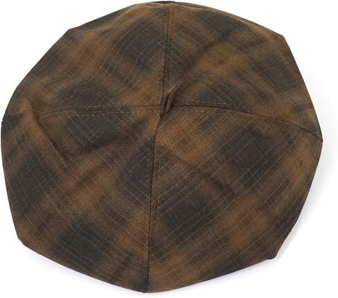 Women's Checkered Beret Painter Hat Vintage French Style Cap in Saudi Arabia