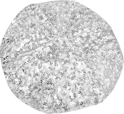 Sparkle Sequin Beret Hat for Women, Double-Layer Soft & Breathable Glitter Beanie, Fashion Party Winter Cap in Kuwait