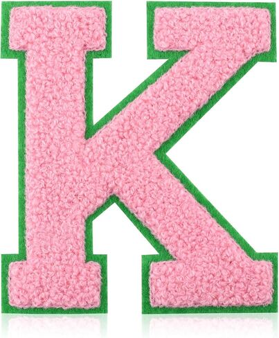 Iron On Numbers for Clothing - 4.5" White and Blue Chenille Number Patches Iron/Sew On Patches for Clothes Jackets Varsity Bags Backpacks Jeans Uniform DIY Sorority Gifts for Women - 1 in Saudi Arabia