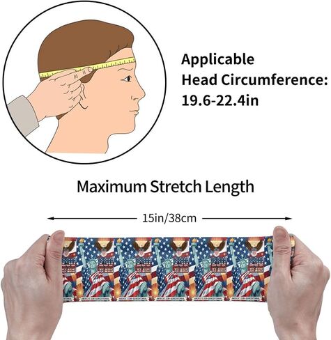 250 Years America Garden 250th Anniversary USA 1776-2026 Semiquincentennial Headband Sweatband for Men and Women, Non-Slip Fabric Sweatbands for Running, Cycling, Basketball, Fitness Workout in Saudi Arabia